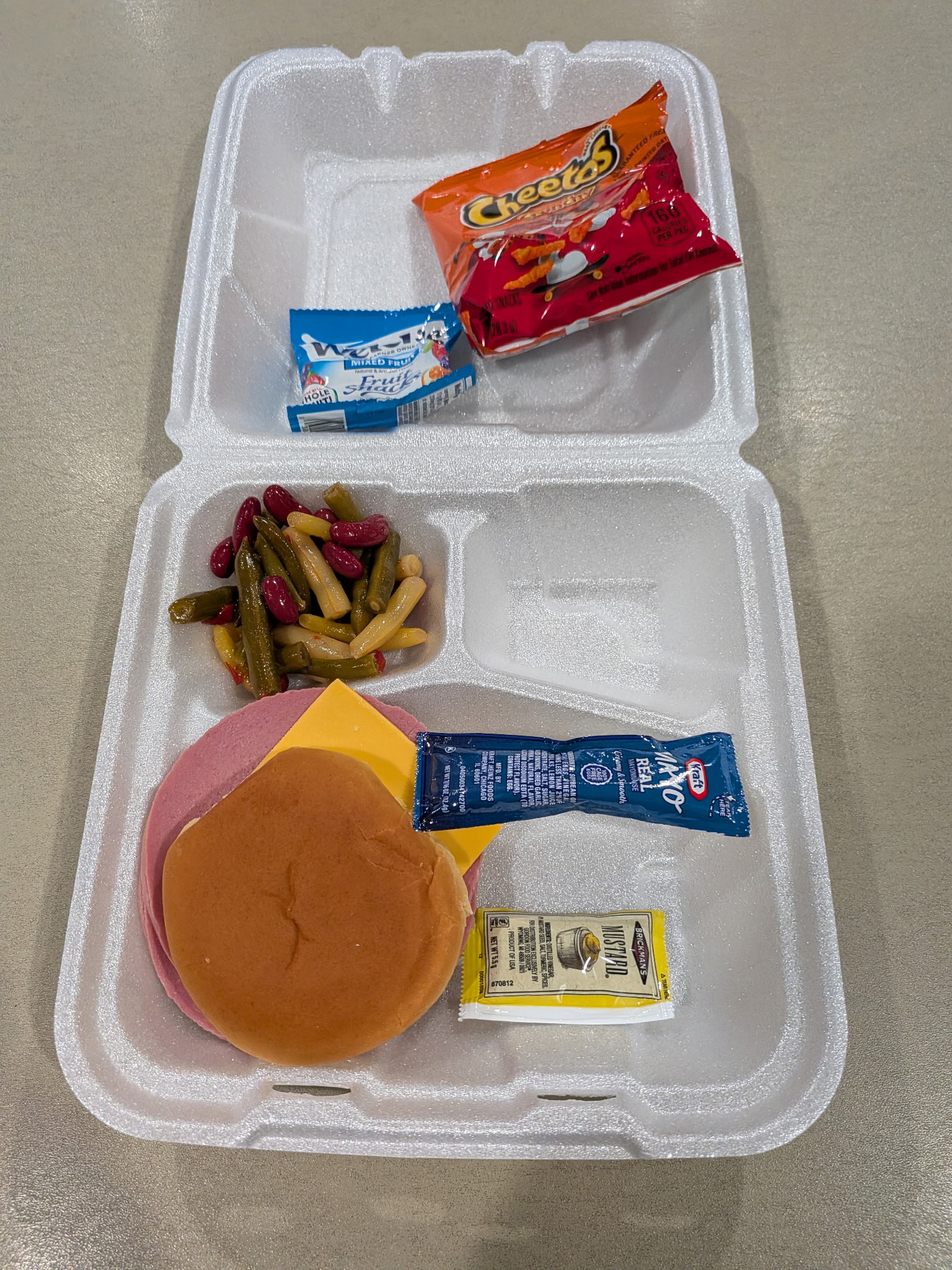 Meal served August 8, 2026